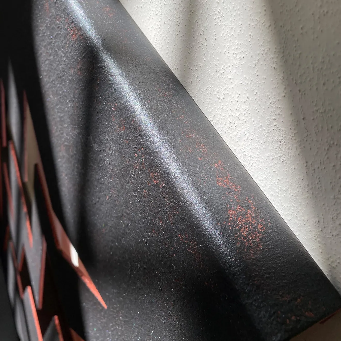 Marzia Boaglio Scultura in alluminio Fulmini Burn