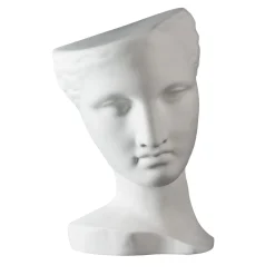 VGnewtrend Scultura in ceramica bianca Psiche Capua