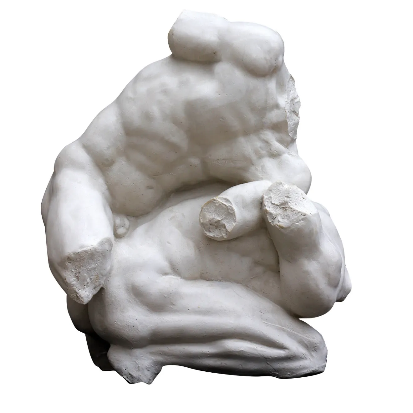 Galleria Romanelli Scultura in gesso di combattenti