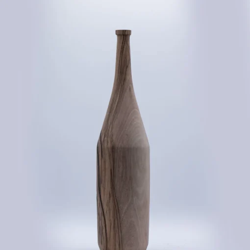 Andrea Celestino Scultura in legno Bottiglia