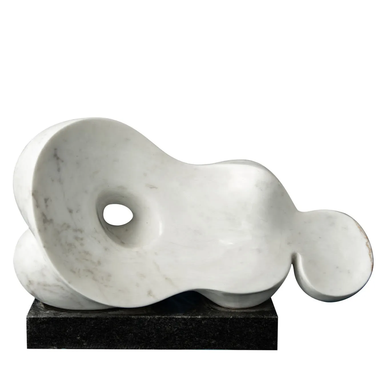 Espidesign by Paola Speranza Scultura in marmo bianco Ombelico di Piero Speranza