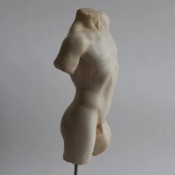 Todini Sculture Scultura in marmo di Carrara Torso di Marte con base