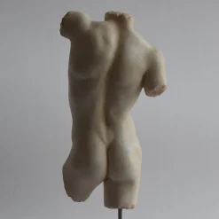 Todini Sculture Scultura in marmo di Carrara Torso di Marte con base