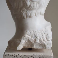 Todini Sculture Scultura in marmo di Carrara Apoxyomenos con base