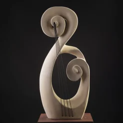 Creazioni di Andrea Serra Scultura in pietra Good Vibes Lecce