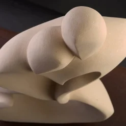 Creazioni di Andrea Serra Scultura in pietra Il Sorriso del Cuore