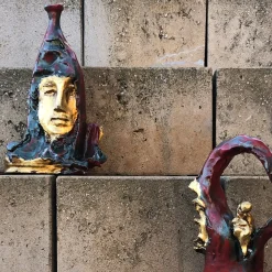 Angelo Salemi Scultura in policromia Libera L'Amore