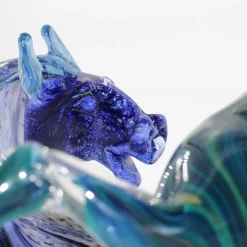 Madeforsoul Scultura in vetro di Murano Grand Horses