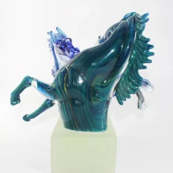 Madeforsoul Scultura in vetro di Murano Grand Horses
