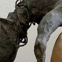 Giovanna La Falce Scultura Maya in bronzo