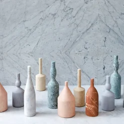 Salvatori Scultura Omaggio a Morandi in marmo cipollino