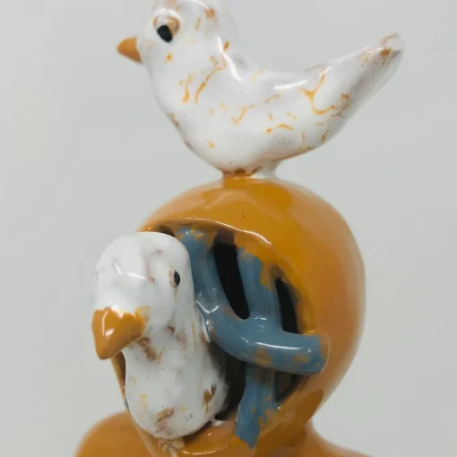 Freaklab Scultura Palombaro arancione