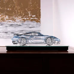Profilo Scultura Porsche 911 GT3 in filo metallico