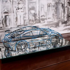 Profilo Scultura Porsche 911 GT3 in filo metallico