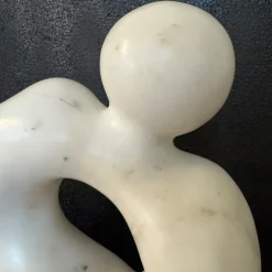 Espidesign by Paola Speranza Scultura Quieto Equilibrio in Marmo Calacatta Carrara di Piero Speranza