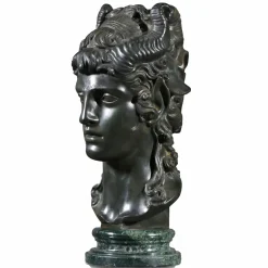 Fonderia Artistica Ruocco Scultura Testa Bucranio in bronzo
