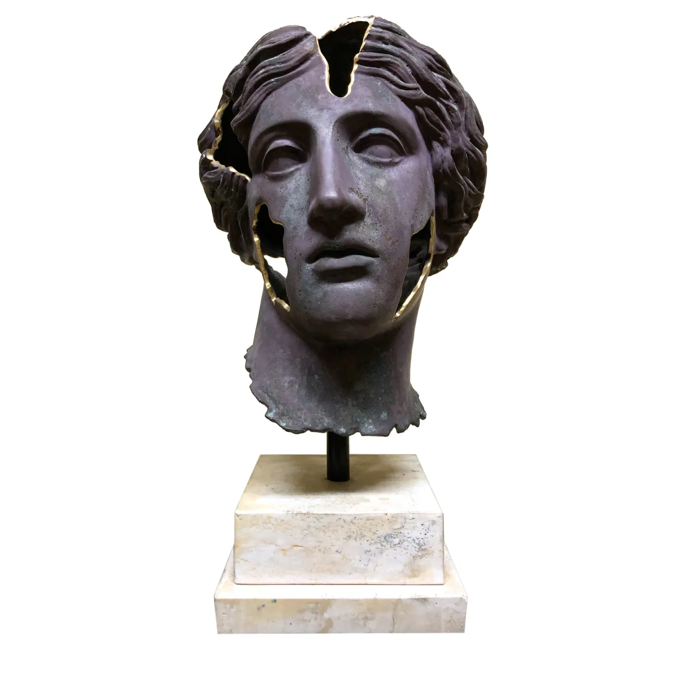 Fonderia Artistica Ruocco Scultura Testa di Venere Frammento in Bronzo