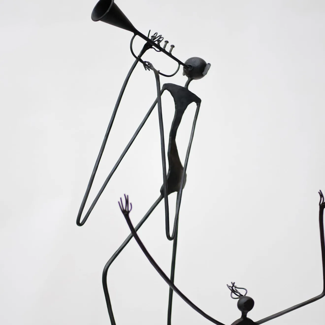 Idee del Fabbro Scultura trombettista