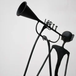 Idee del Fabbro Scultura trombettista