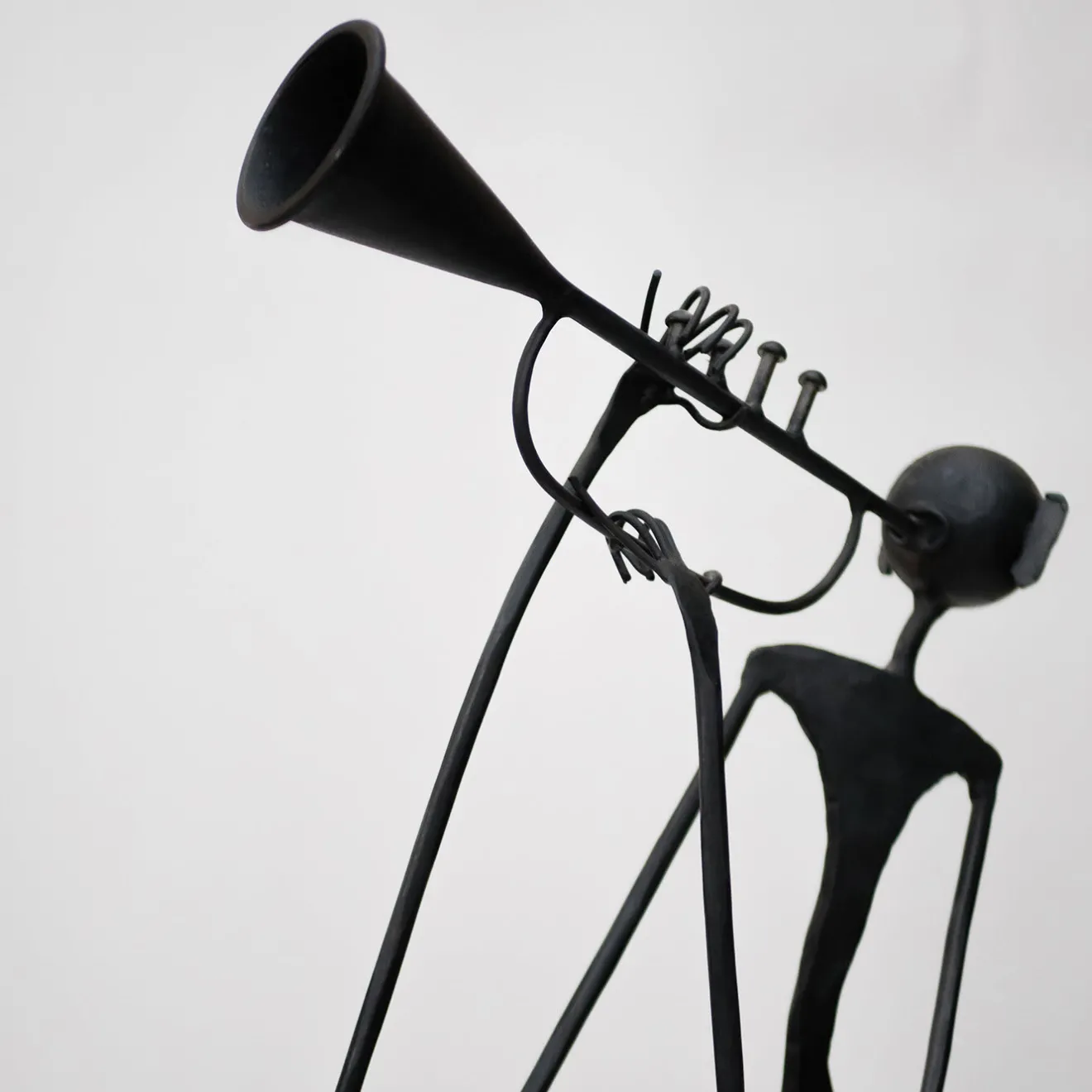 Idee del Fabbro Scultura trombettista
