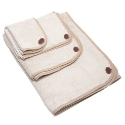 Marricreo Set di 5 asciugamani beige assortiti
