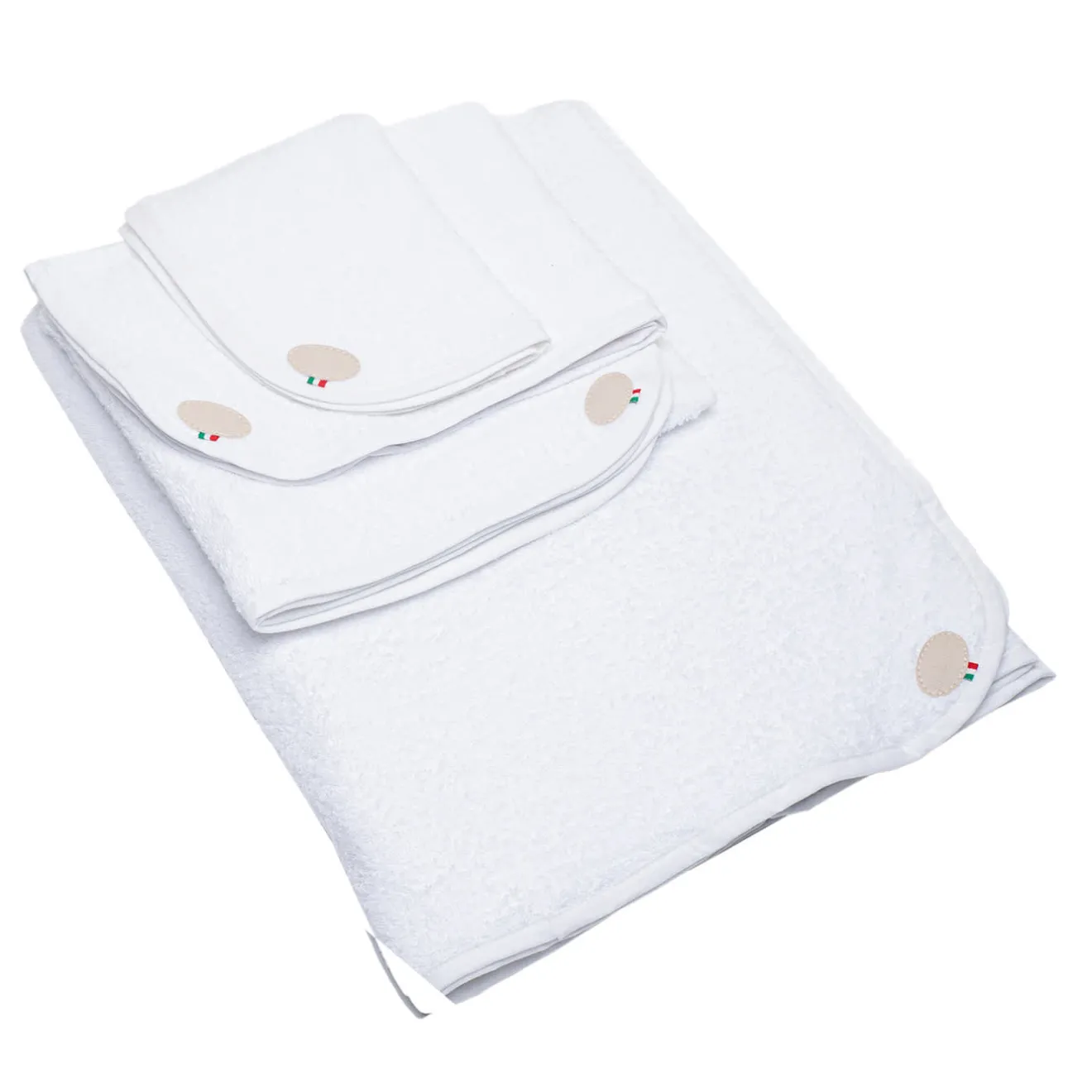 Marricreo Set di 5 asciugamani crema assortiti