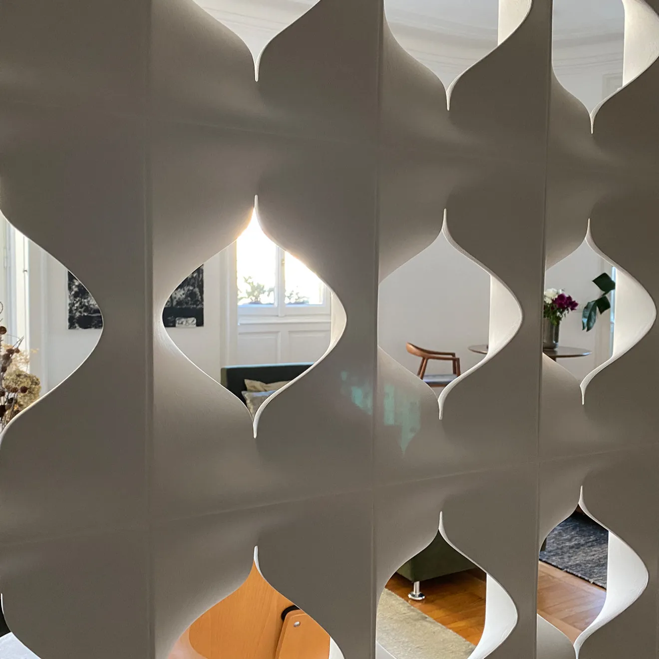 mg12 by Monica Geronimi Set di 15 Blocchi Leone in Gesso Bianco