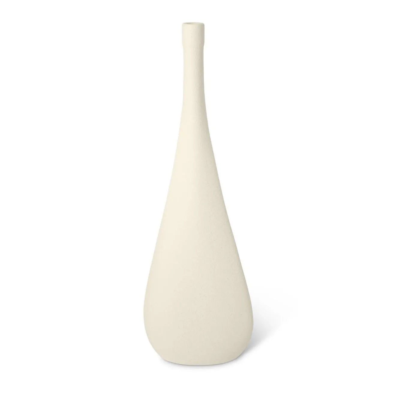 Lineasette Set di 3 bottiglie decorative a goccia Kaolin