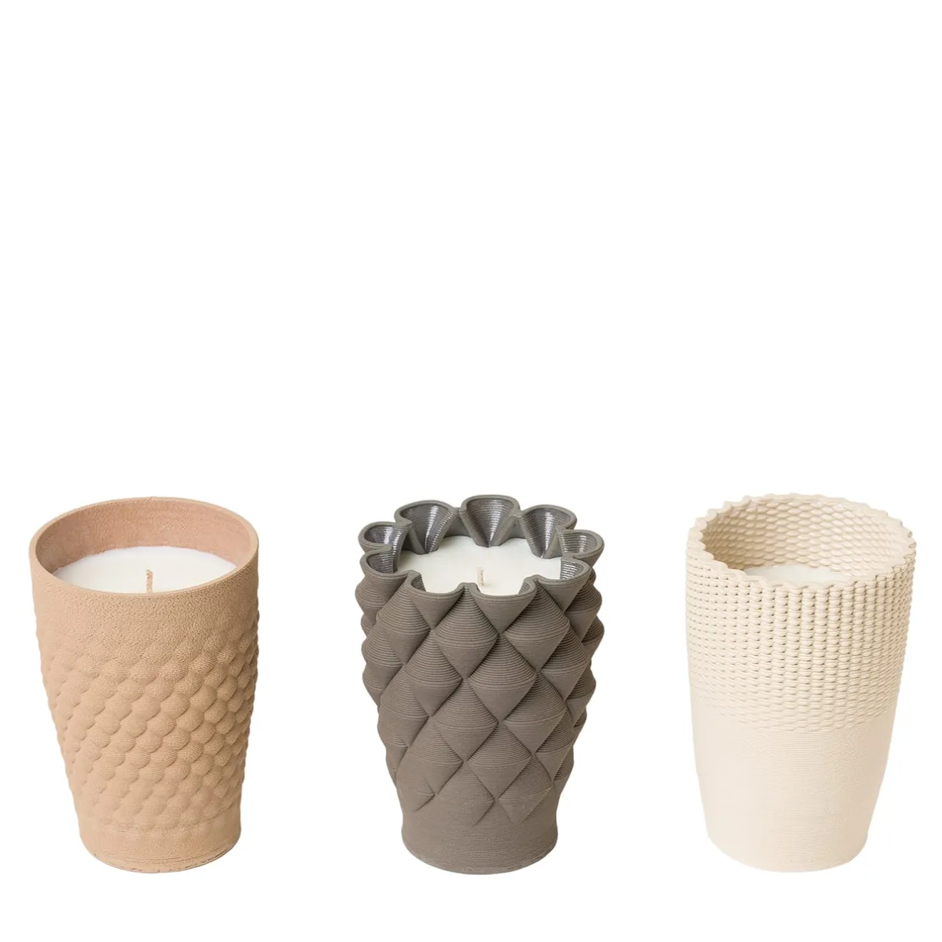 Fornice Objects Set di 3 Candele Profumate Calming Park