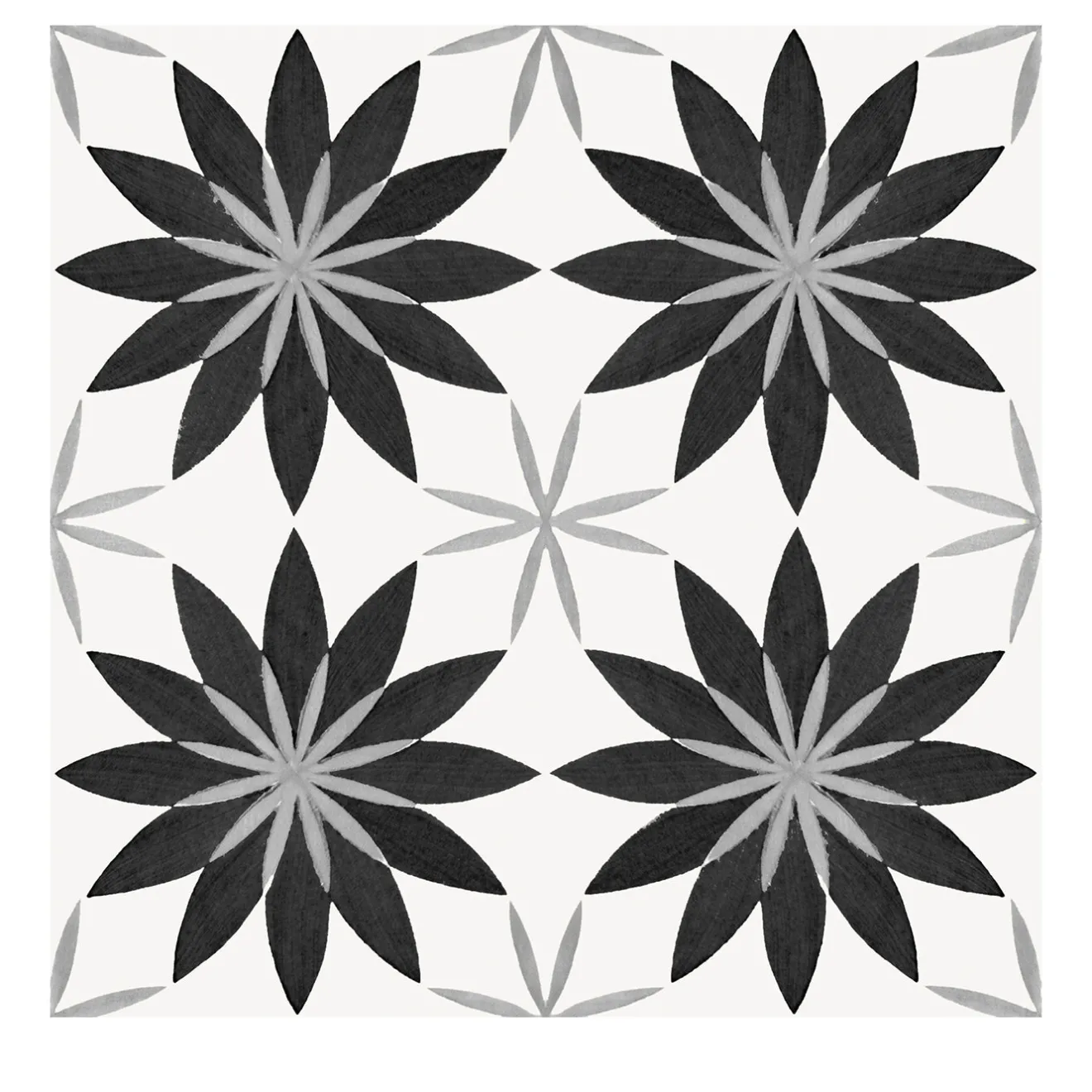 Ma.Vi. Ceramica Set di 4 piastrelle Artech Tipo Passiflora