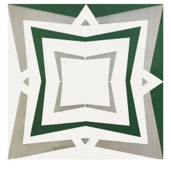 Ma.Vi. Ceramica Set di 4 piastrelle Bauhaus 50 Tipo 24
