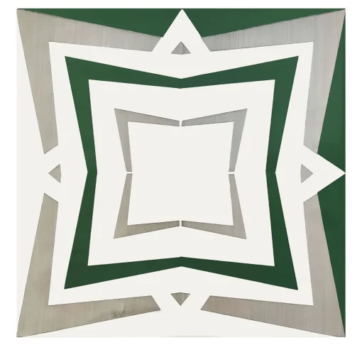 Ma.Vi. Ceramica Set di 4 piastrelle Bauhaus 50 Tipo 24