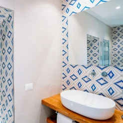 Ma.Vi. Ceramica Set Di 25 Piastrelle Bauhaus Tortora Tipo 2
