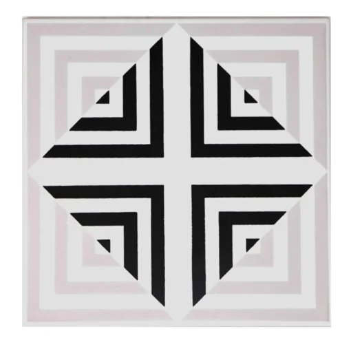 Ma.Vi. Ceramica Set di 25 piastrelle geometriche Trend C44 Tipo 8
