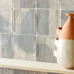 Ninefifty Set di 44 piastrelle grigie Tracce di Margherita Rui