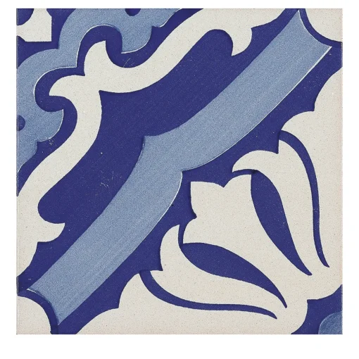 Ma.Vi. Ceramica Set di 25 piastrelle MAVI Blu Tipo Grotta Azzurra