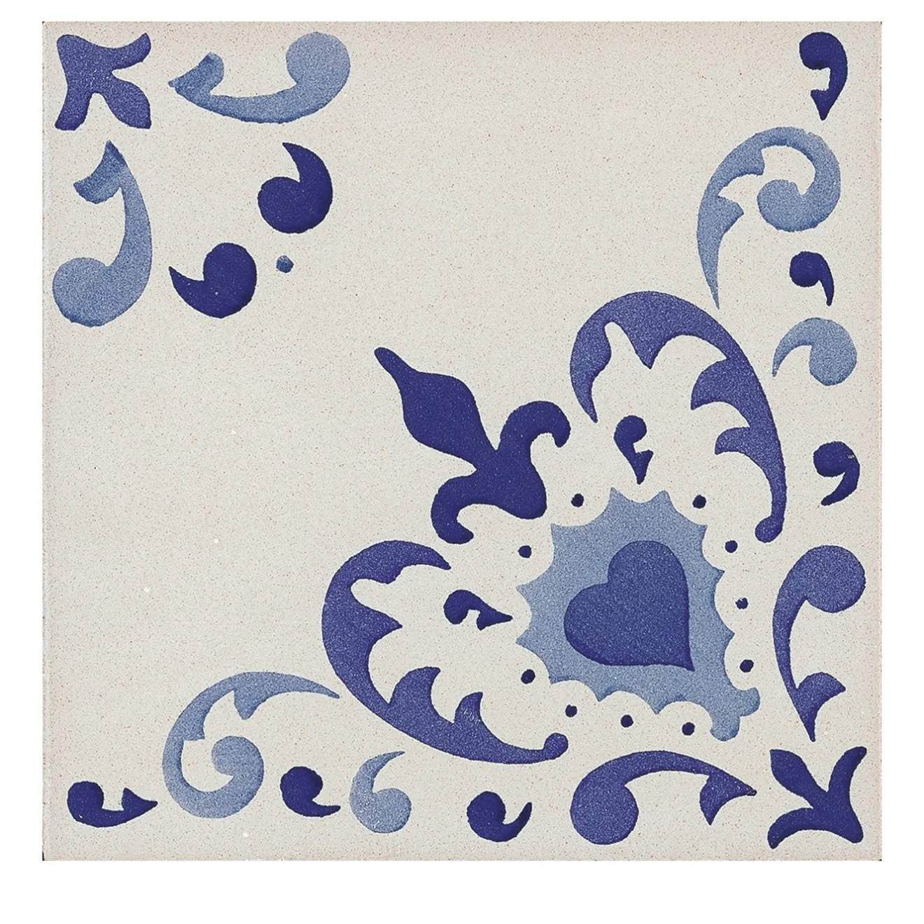 Ma.Vi. Ceramica Set di 25 piastrelle Mavi Blu Tipo Conca Azzurra