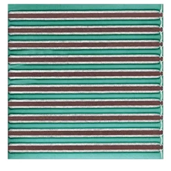 Ma.Vi. Ceramica Set di 44 piastrelle Solchi Tattile Lines Verde