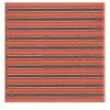 Ma.Vi. Ceramica Set di 44 piastrelle Solchi Tattile Lines Ruggine