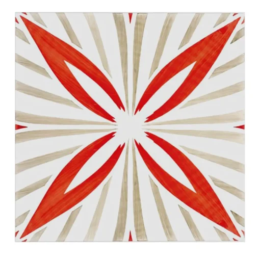 Ma.Vi. Ceramica Set di 6 piastrelle Stars Type 3 Positive C41