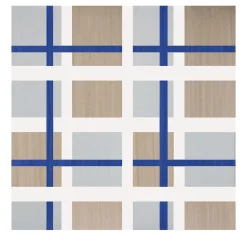 Ma.Vi. Ceramica Set Di 25 Piastrelle Tartan Beige Tipo 1