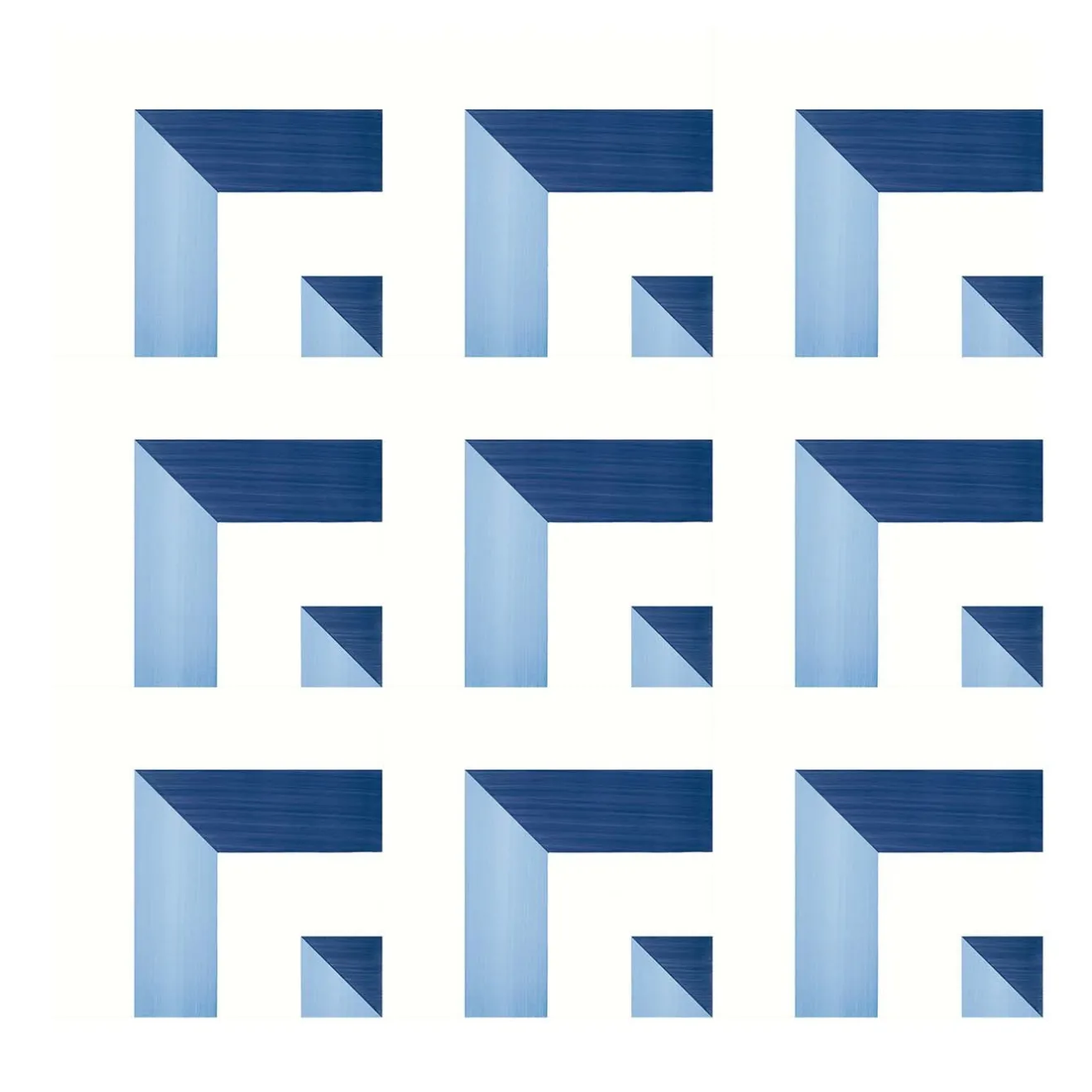 Francesco De Maio Set di 25 piastrelle tipo 4 della Collezione Blu Ponti di Gio Ponti