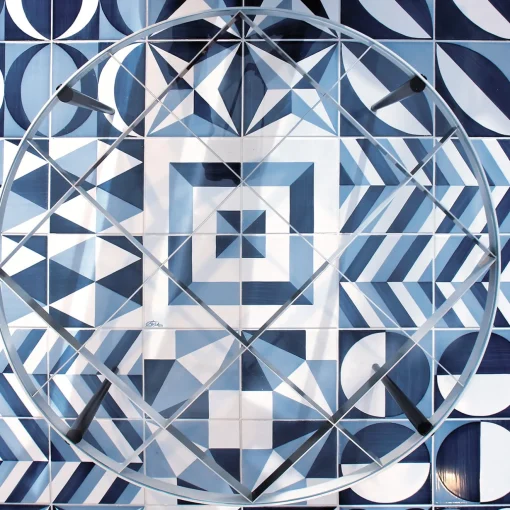 Francesco De Maio Set di 25 piastrelle tipo 4 della Collezione Blu Ponti di Gio Ponti