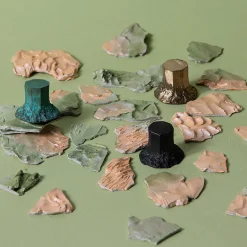 NIVA Design Set di 4 pomelli neri per porte Solido #4 di Nicole Valenti