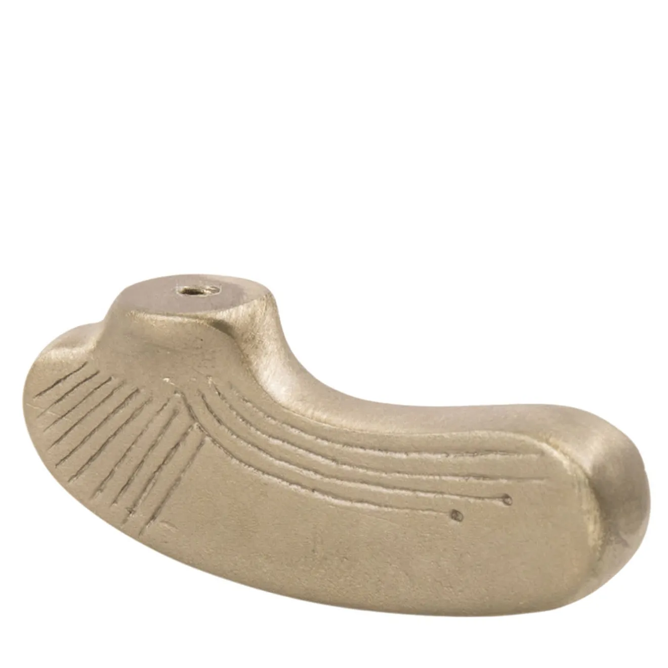 NIVA Design Set di 4 pomelli per porte in ottone Inca #3 di Nicole Valenti