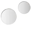 Alivar Set di 2 specchi da parete a LED Face To Face di Giuseppe Bavuso