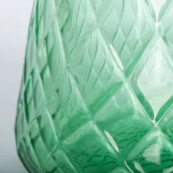 Officine di Murano 1295 Set di 2 vasi conici verdi Balloton