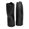 Design Center 1991 Set di 2 vasi decorativi "Paesaggio 25 Black #1" di Nino Basso