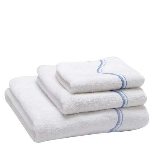 Jesurum Set di asciugamani da bagno bianchi Oriente