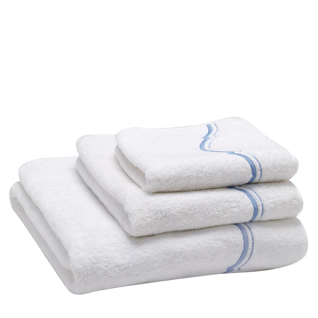 Jesurum Set di asciugamani da bagno bianchi Oriente